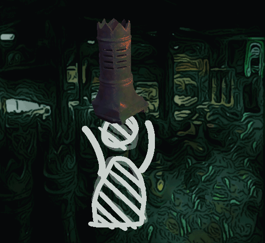 a stand-in for what will become klevas wields a pipe section and smashes it against the ground a stand-in for what will become klevas wields a pipe section and smashes it against the ground