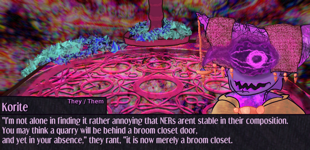 I'm not alone in finding it rather annoying that NERs arent stable in their composition.  You may think a quarry will be behind a broom closet door, and yet in your absence, they rant, it is now merely a broom closet. I'm not alone in finding it rather annoying that NERs arent stable in their composition.  You may think a quarry will be behind a broom closet door, and yet in your absence, they rant, it is now merely a broom closet.